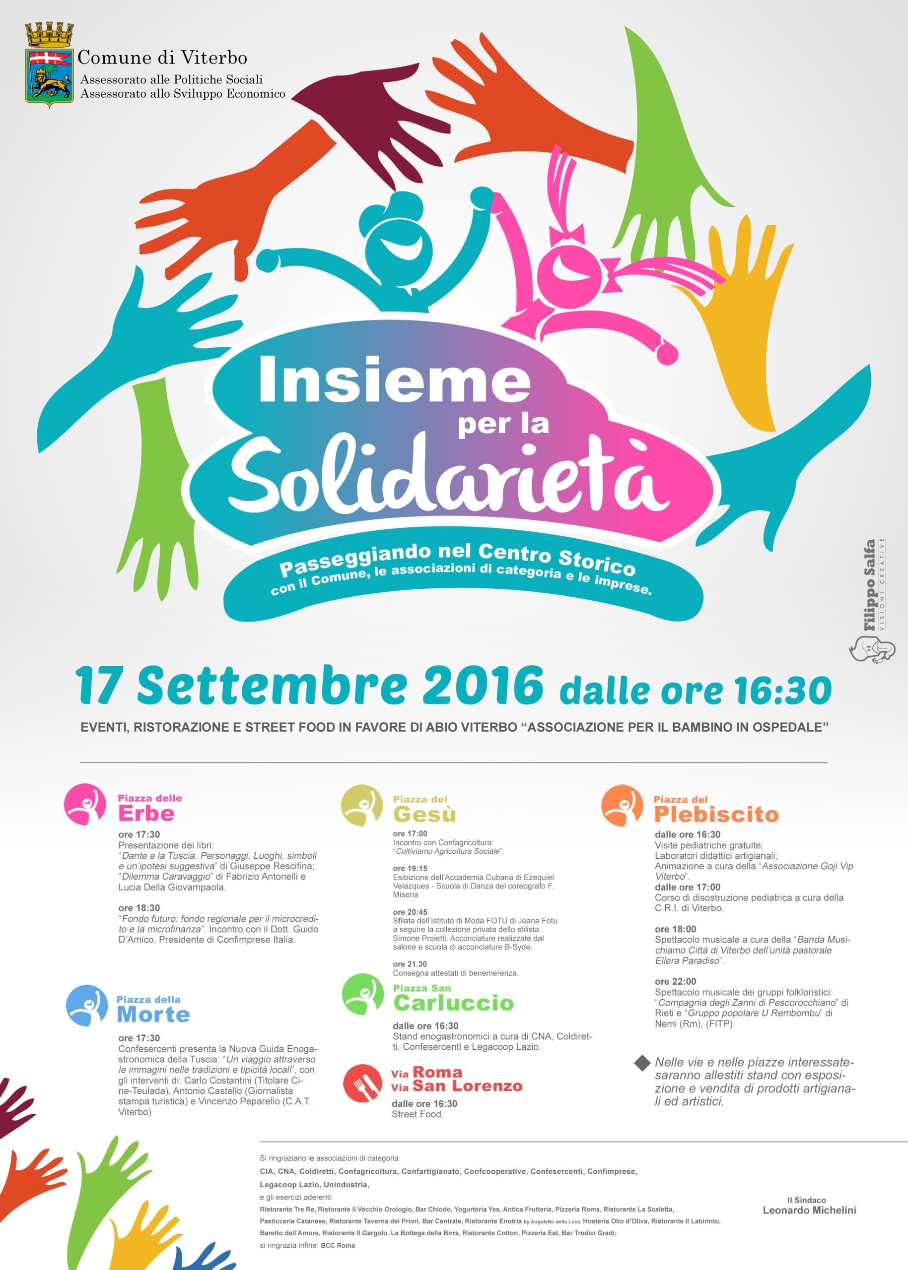 Insieme per la solidarietà, tutti in centro per Abio