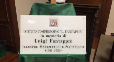 I.C. Fantappiè, ottimo piazzamento ai Giochi matematici e una targa in memoria dello scienziato viterbese