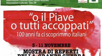 O il Piave o tutti accoppati. Il 2 novembre la presentazione