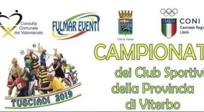 Tusciadi 2019, al via i campionati dei club sportivi provinciali