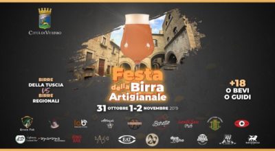 FESTA DELLA BIRRA ARTIGIANALE, DAL 31 OTTOBRE AL 2 NOVEMBRE IN DICIASSETTE LOCALI DEL CENTRO STORICO