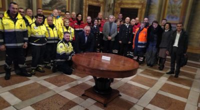 A PALAZZO DEI PRIORI L’INCONTRO CON LE ASSOCIAZIONI DI PROTEZIONE CIVILE