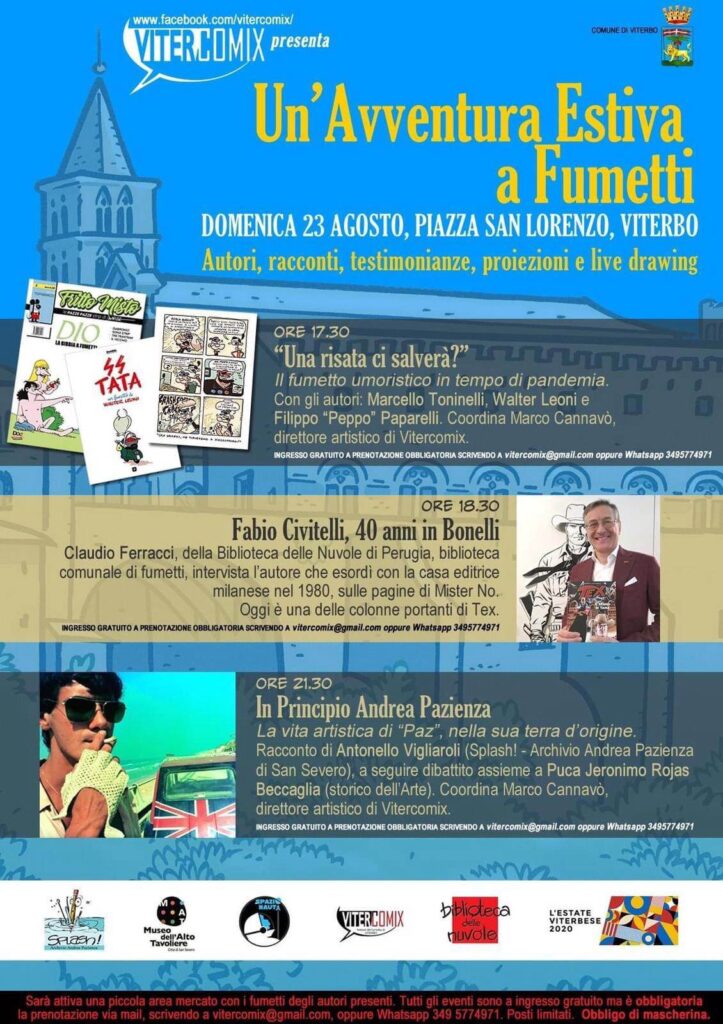 ViterComiX 2020 il programma della manifestazione