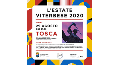 Estate Viterbese: Tosca, il 29 agosto a  Piazza San Lorenzo