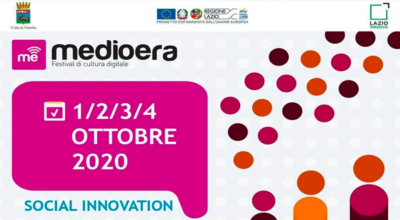 Lunedì 28 settembre alle ore 12, presso lo Spazio Attivo Lazio Innova (via Faul, 20) sarà illustrato alla stampa il programma dell’undicesima edizione di Medioera.