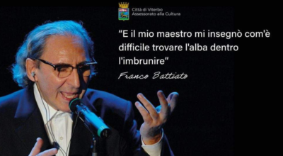 Sabato 22 maggio – Musica di Franco Battiato diffusa in piazza delle Erbe