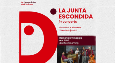 Le Domeniche dell’Unione, in streaming, tra musica e letteratura. Si comincia con la Junta Escondida