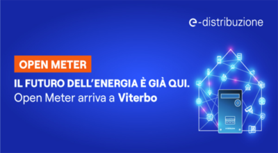 Il futuro è già qui. OPEN METER arriva a Viterbo: giovedì 14 ottobre 2021 dalle ore 11 alle 12