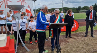 “Torch Run 2022”, lo scorso 8 maggio a Viterbo presso il campo sportivo della Scuola Marescialli dell’Aeronautica militare