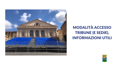 Modalità accesso tribune (e sedie), informazioni utili