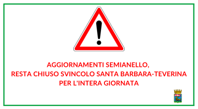 Aggiornamenti Semianello, resta chiuso svincolo Santa Barbara-Teverina per l’intera giornata