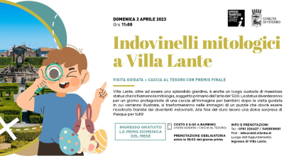 Indovinelli mitologici a Villa Lante domenica 2 aprile alle ore 11