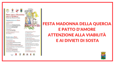 Festa Madonna della Quercia e Patto d’Amore