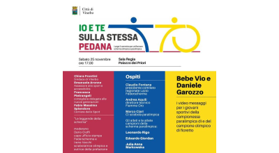 “Io e te sulla stessa pedana. Lungo il cammino per uniformare la scherma”. Oggi alle ore 17 presso la Sala Regia di Palazzo dei Priori