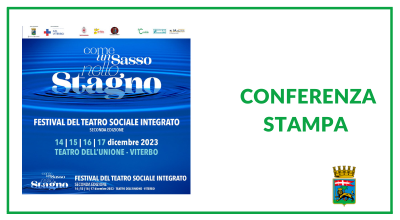 Festival teatro sociale integrato. Giovedì 30 novembre, ore 15 – cappella Palatina di Palazzo dei Priori