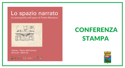 Mostra “Lo spazio narrato”.  Conferenza stampa martedì 5 dicembre, ore 11 – cappella Palatina di Palazzo dei Priori