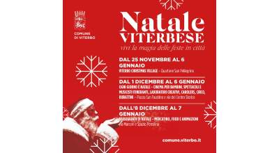 Natale Viterbese – Ogni giorno è natale. Gli appuntamenti di venerdì 8 dicembre