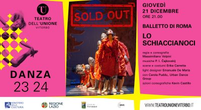 Sold out per “Lo Schiaccianoci” al Teatro dell’Unione. Domani 21 dicembre alle ore 21 in scena lo spettacolo del Balletto di Roma