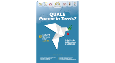 Quale Pacem in Terris. Sabato 13 gennaio, ore 9,30 – Sala Regia del Comune di Viterbo