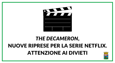 “The Decameron”, nuove riprese per la serie Netflix. Attenzione ai divieti