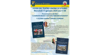 L’esercito russo che non abbiamo studiato e L’ultima guerra contro l’Europa. Al foyer dell’Unione, il 17 gennaio, un pomeriggio dedicato alla storia contemporanea