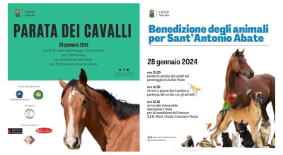 Ricorrenza Sant’Antonio Abate, la benedizione degli animali e la parata dei cavalli