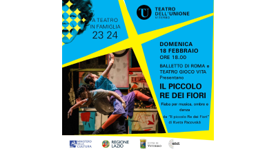 Il piccolo Re dei fiori, fiaba per musica, ombre e danza. Domenica 18 febbraio, ore 18  – Teatro dell’Unione