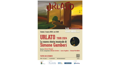 “Urlato” – Tour 2024.  La nuova storia musicale di Simone Gamberi al Teatro San Leonardo di Viterbo