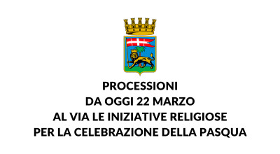 Processioni, da oggi 22 marzo al via le iniziative religiose per la celebrazione della Pasqua