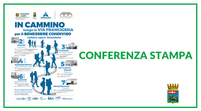 Conferenza stampa In cammino lungo la Via Francigena. Venerdì 29 marzo, ore 11 – sala consiliare di Palazzo dei Priori