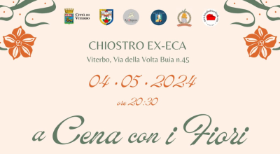 A Cena con i Fiori. Presentazione martedì 30 aprile, ore 12 – Sala delle Colonne di Palazzo dei Priori