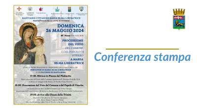 Conferenza stampa per la festa della Madonna Liberatrice. Giovedì 23 maggio, ore 10,30 – sala delle Colonne di Palazzo dei Priori