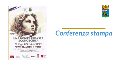 29 maggio, al foyer dell’Unione la premiazione del concorso “La donna rimasta sconosciuta”