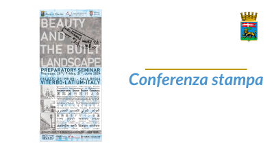 Conferenza stampa seminario di architettura. Lunedì 17 giugno, ore 12 – sala consiliare di Palazzo dei Priori