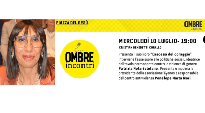 Ombre Festival, questo pomeriggio alle 19 a piazza del Gesù, L’ascesa del coraggio”. Interviene l’assessore Notaristefano