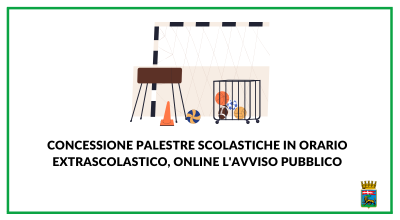 Concessione palestre scolastiche in orario extrascolastico, online l’avviso pubblico