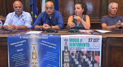 Dal 27 al 30 agosto, a piazza San Lorenzo, a cena con i Facchini di Santa Rosa.