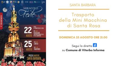 Domenica 25 agosto la Minimacchina del quartiere Santa Barbara