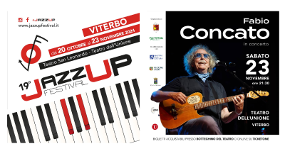 JazzUp Festival: l’autunno viterbese in musica con la chiusura di Fabio Concato al Teatro dell’Unione