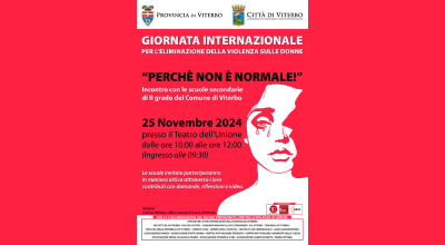 Giornata internazionale per l’eliminazione della violenza sulle donne, evento finale al teatro dell’Unione #cisiAmo