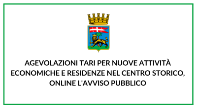 Agevolazioni TARI per nuove attività economiche e residenze nel centro storico, online l’Avviso Pubblico