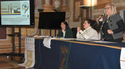 Giubileo 2025, presentazione delle iniziative per pellegrini e turisti. Alcuni momenti dell’evento organizzato dal Comune di Viterbo lo scorso 11 gennaio