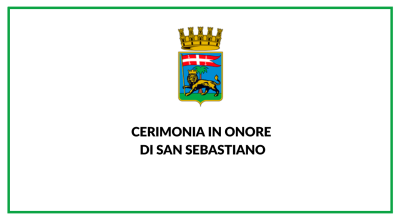 Cerimonia in onore di San Sebastiano. Lunedì 20 gennaio, alle ore 10.00, presso la Cattedrale San Lorenzo