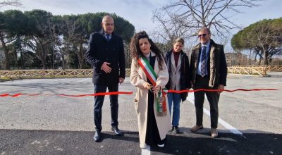 Inaugurato parcheggio gratuito sulla Teverina