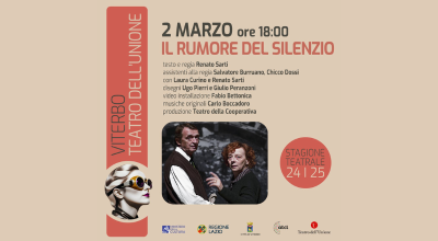 Al Teatro dell’Unione Il Rumore del Silenzio. Domenica 2 marzo alle ore 18