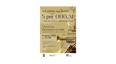 Accademia degli S.Vitati, il concerto 5 per otto..ni al Museo Nazionale Etrusco Rocca Albornoz