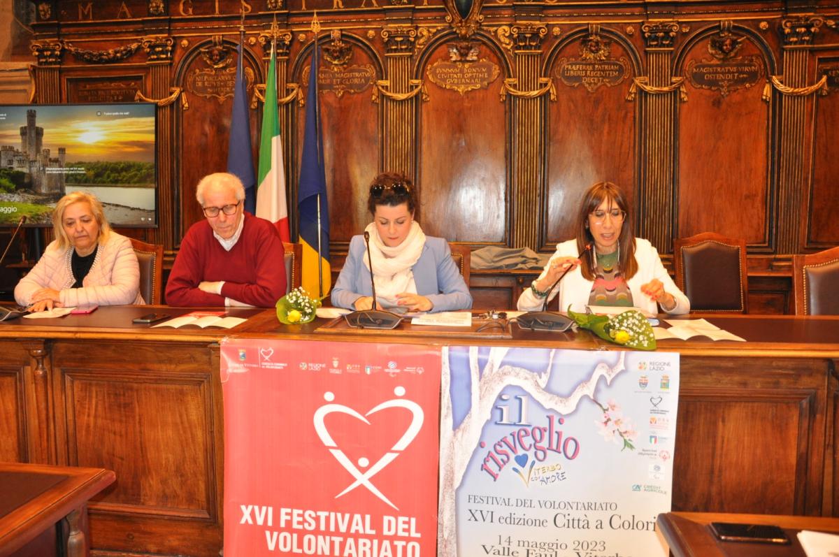 Foto della conferenza stampa della sedicesima edizione del Festival del Volontariato